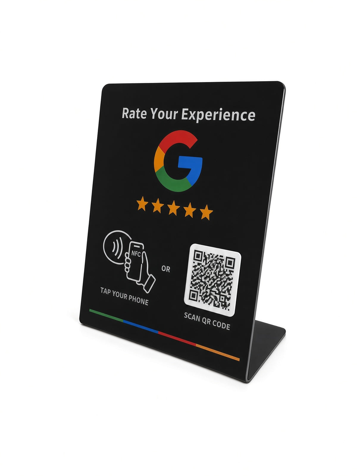 Google Bewertung Schild