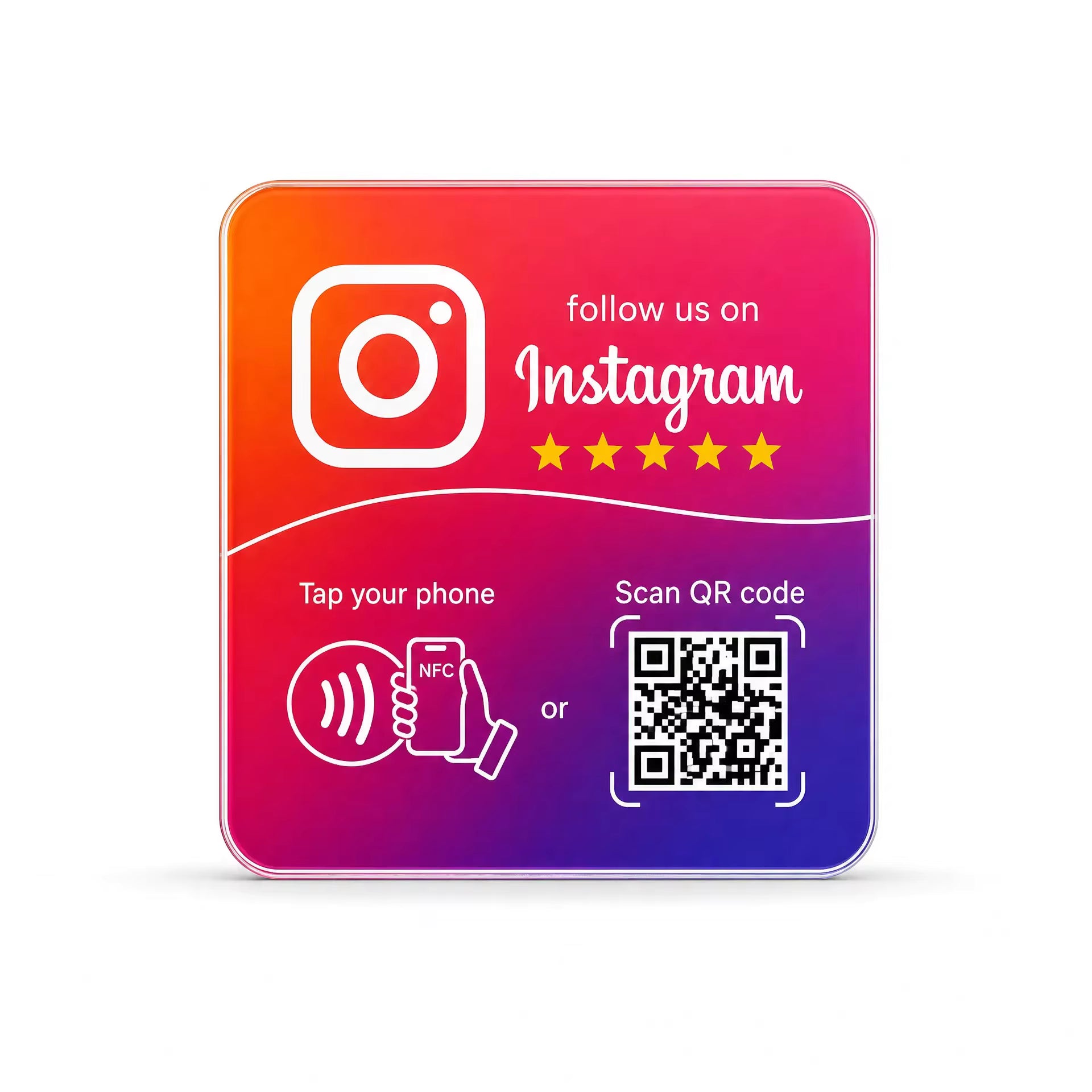 NFC Sticker Quadrat